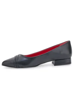 Ballerine Nere A Punta Con Cinturini Pittarello Glam 3668