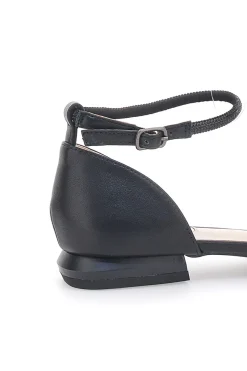 Ballerine Nere a Punta con Strass Neri Mariella Burani 51098