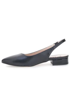 Ballerine Nere a Punta Pittarello Glam 3883