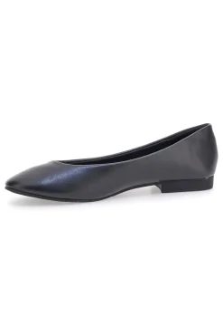 Ballerine nere basic in materie sintetiche The First IDEA06