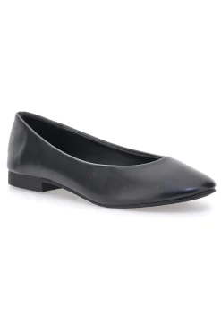 Ballerine nere basic in materie sintetiche The First IDEA06