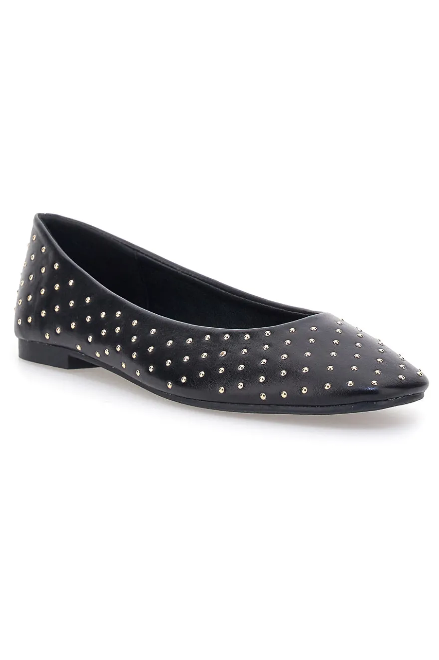 Ballerine nere con borchie The First IDEA13 da Donna