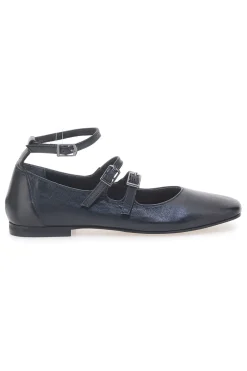 Ballerine Nere con Cinturini in Pelle PITTARELLO GLAM A2120101