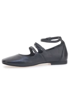 Ballerine Nere con Cinturini in Pelle PITTARELLO GLAM A2120101