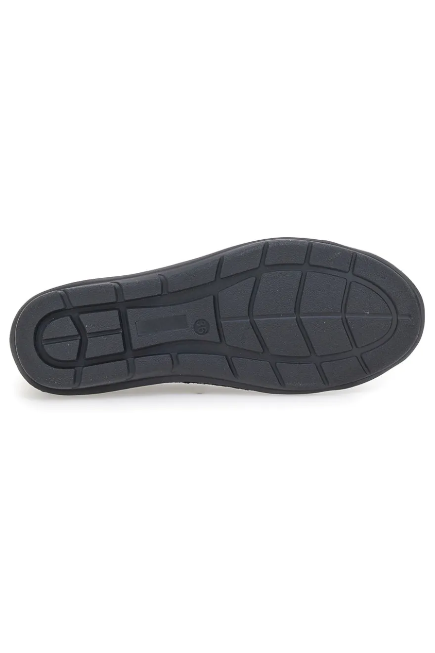 Ballerine Nere Con Elastici Prima Riga 19496FRUIT
