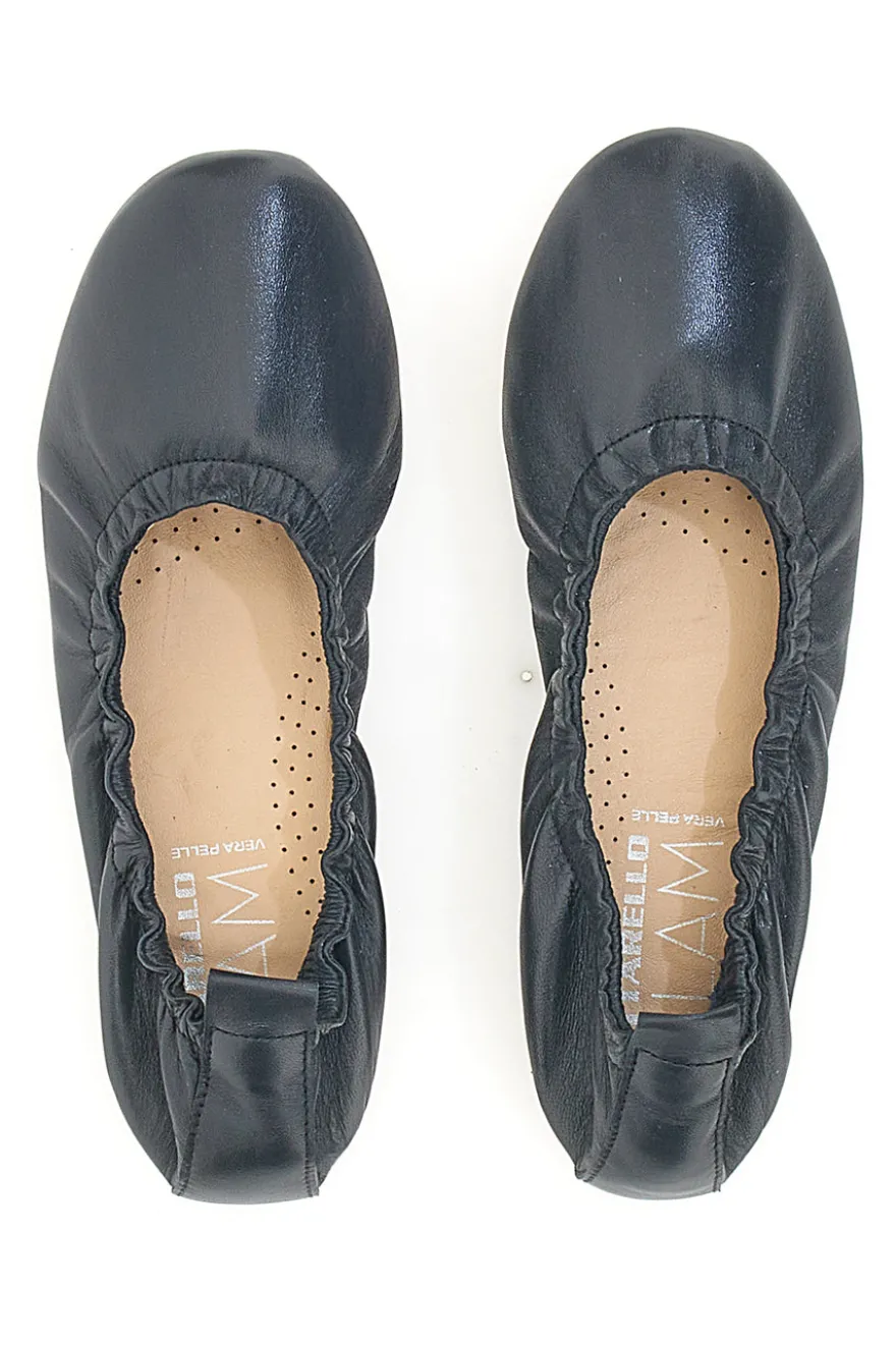 Ballerine Nere Con Elastico Pittarello Glam 4981