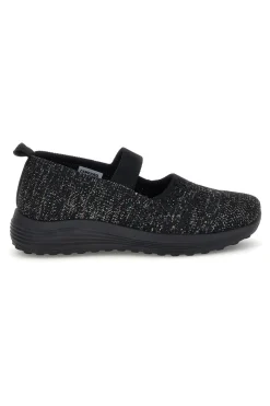 Ballerine nere con fascia elastica Canguro CA1214