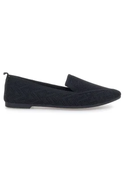 Ballerine nere in tessuto con soletta morbida The First PRE1