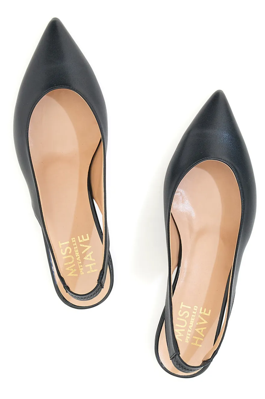 Ballerine Nere Slingback Pittarello Must Have 345404
