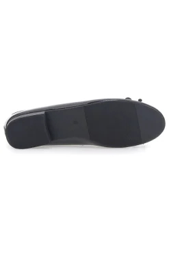 Ballerine nere vernice con fiocco decorativo The First IDE173