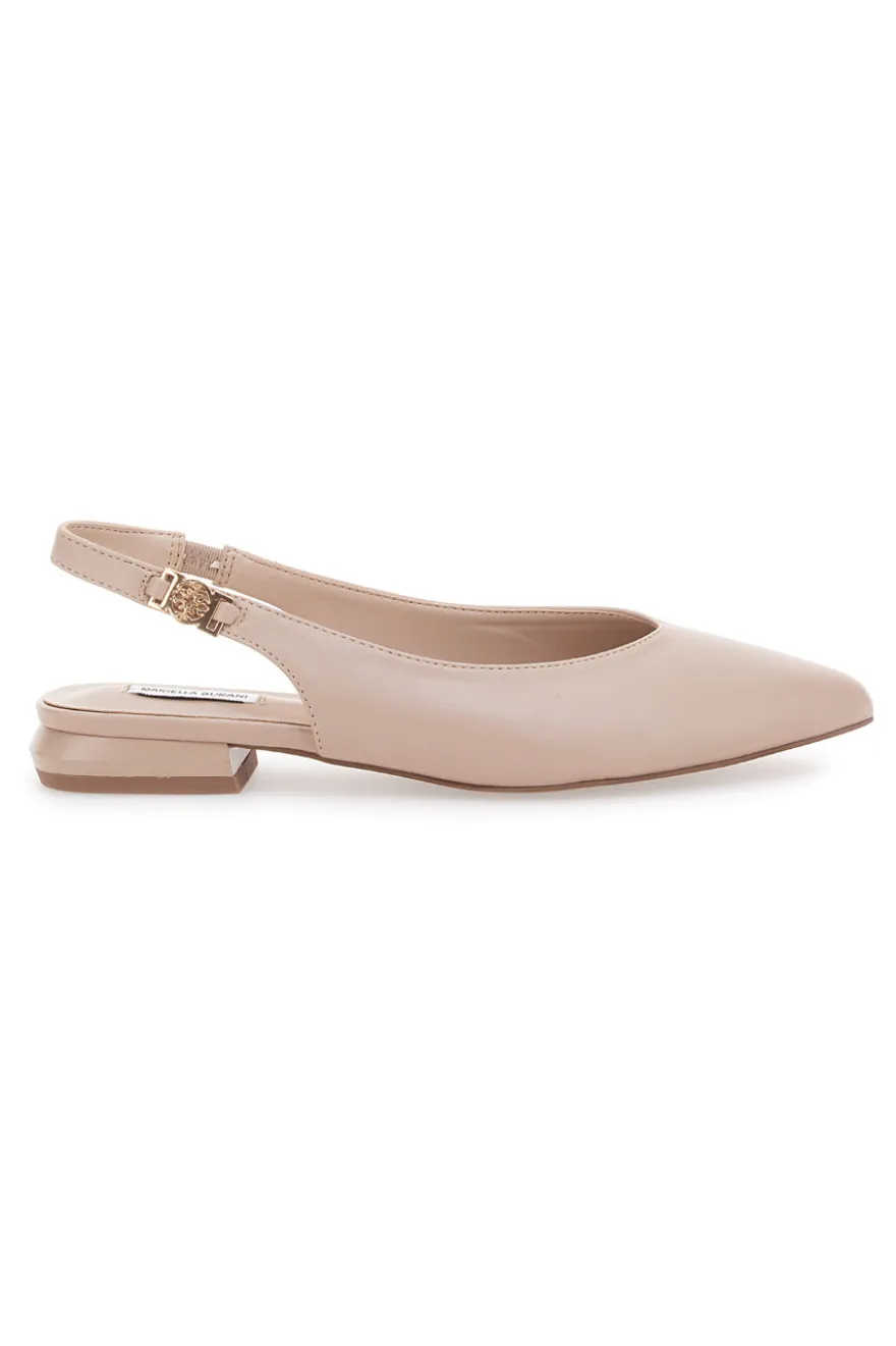 Ballerine Nude a Punta Mariella Burani 50441