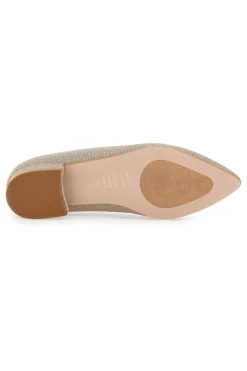 Ballerine Oro a Punta Pittarello Glam 3890