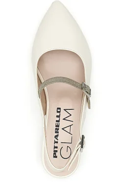 Ballerine Panna Slingback Pittarello Glam 3888