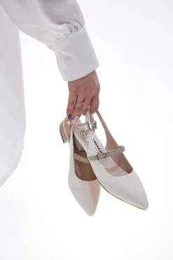 Ballerine Panna Slingback Pittarello Glam 3888