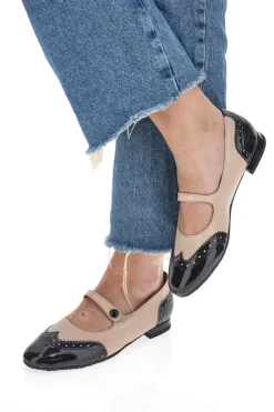 Ballerine Pittarello Glam 3482 Nude e Nere