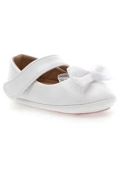 Ballerine Primi Passi Bianche con Cinturino GRAZIE GIRL 39G2501S