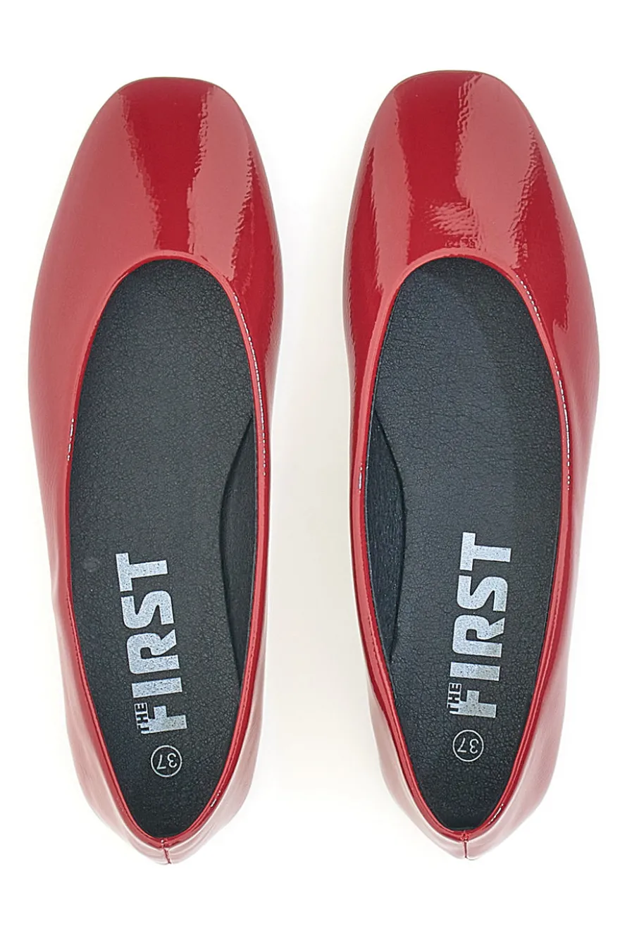 Ballerine rosse vernice The First IDEA13 da Donna
