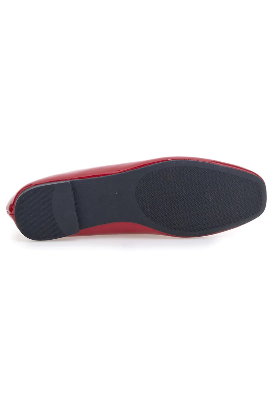 Ballerine rosse vernice The First IDEA13 da Donna