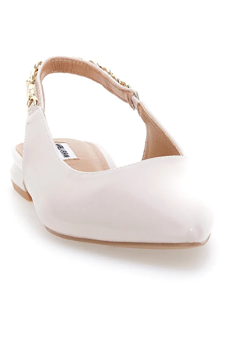 BALLERINE SLINGBACK BEIGE MARIELLA BURANI 51096