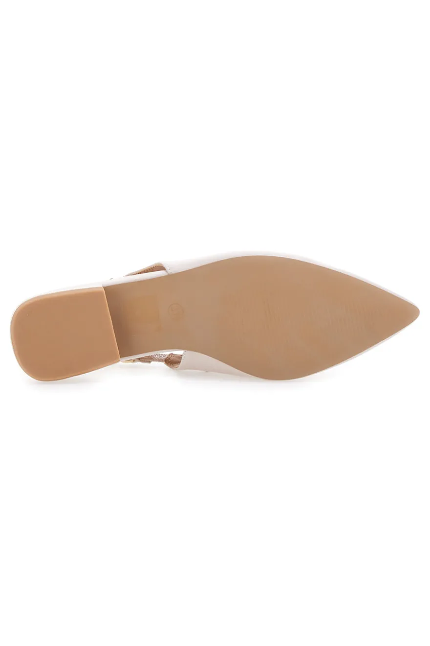 BALLERINE SLINGBACK BEIGE MARIELLA BURANI 51096
