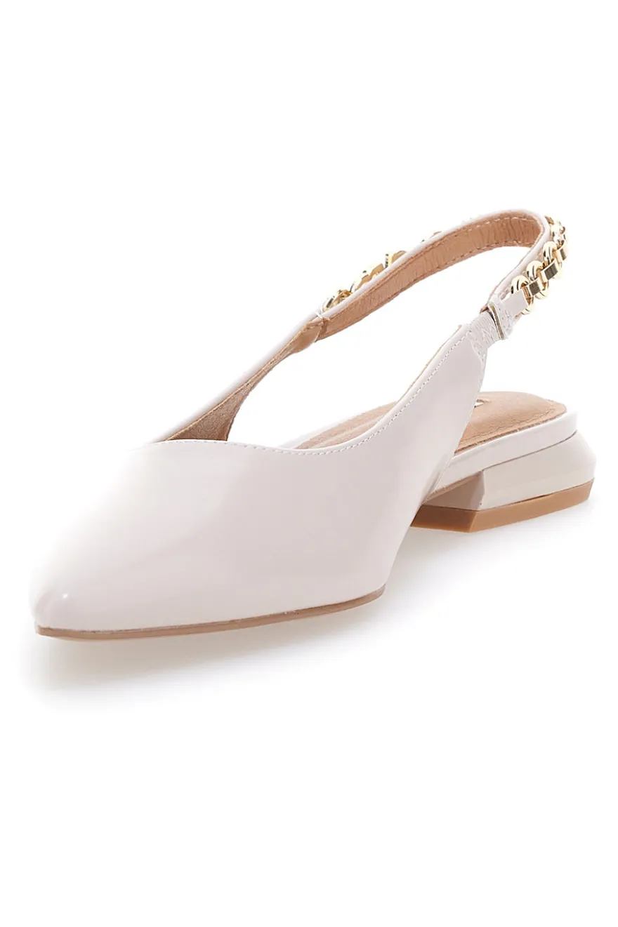 BALLERINE SLINGBACK BEIGE MARIELLA BURANI 51096