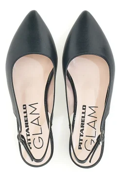 Ballerine Slingback Nere PITTARELLO GLAM 2883