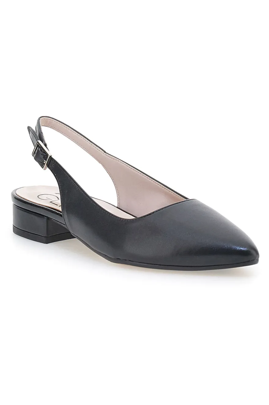 Ballerine Slingback Nere PITTARELLO GLAM 2883