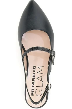 Ballerine Slingback Nere Pittarello Glam 3888