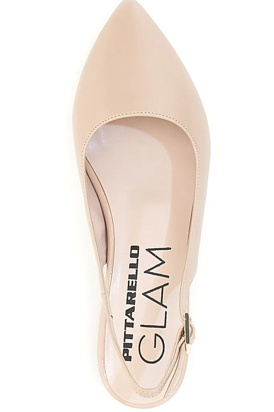 Ballerine Slingback Nude PITTARELLO GLAM 2883