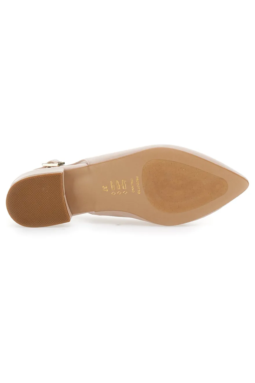 Ballerine Slingback Nude PITTARELLO GLAM 2883