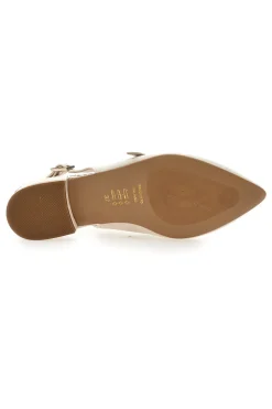 Ballerine Slingback Panna Con Cinturino Frontale PITTARELLO GLAM 2888