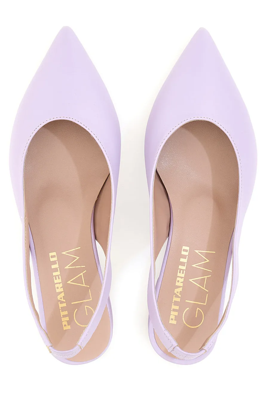 Ballerine Slingback Pittarello Glam 345404 Lilla