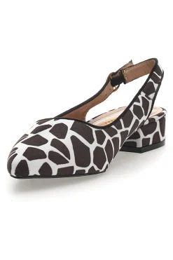 Ballerine Slingback Zebrate a Punta FIRST LADY P553
