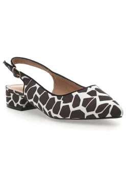Ballerine Slingback Zebrate a Punta FIRST LADY P553
