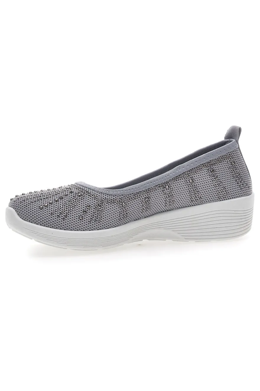 Ballerine Sportive Grigie Prima Riga 429