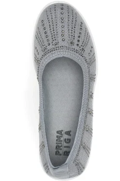 Ballerine Sportive Grigie Prima Riga 429