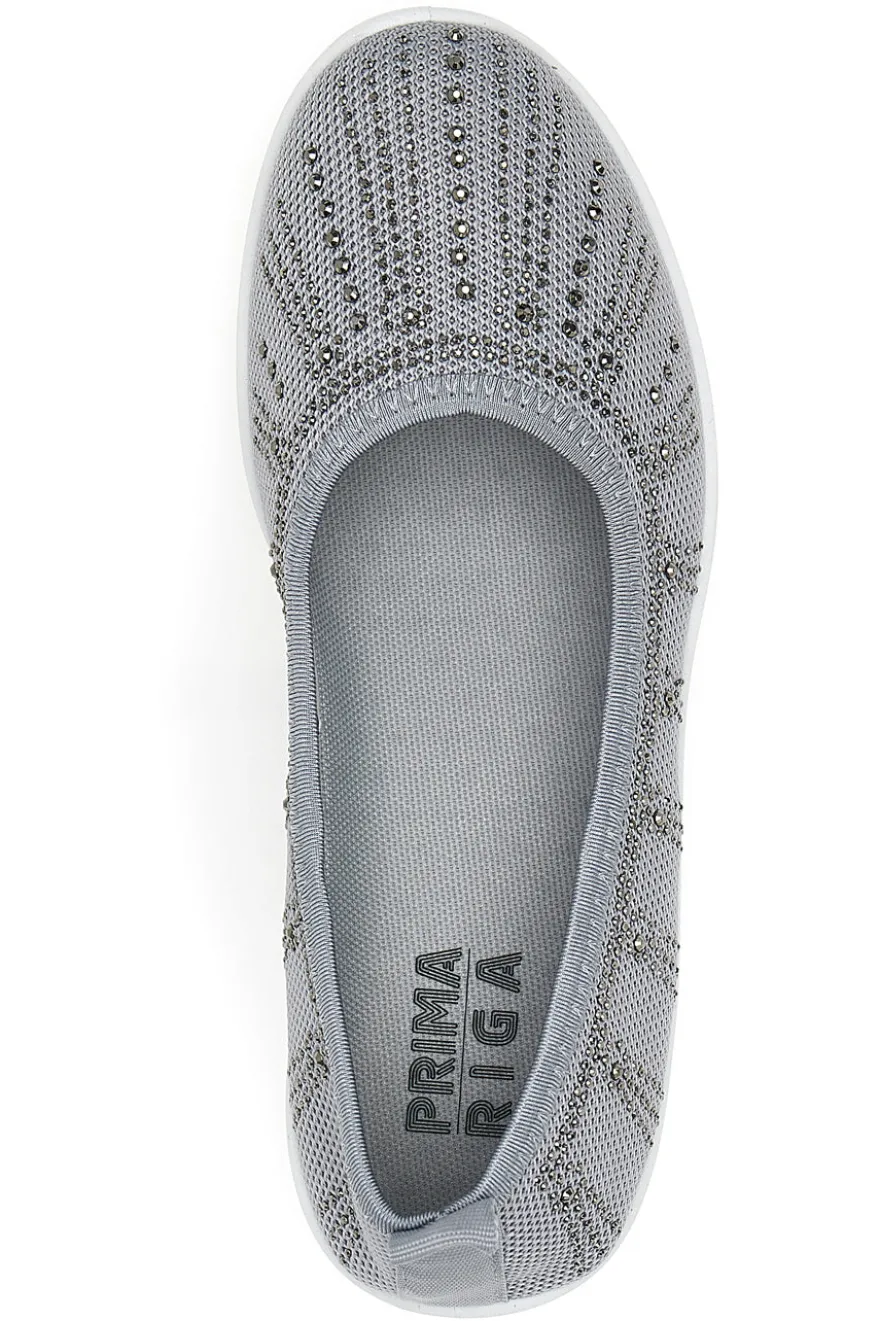 Ballerine Sportive Grigie Prima Riga 429