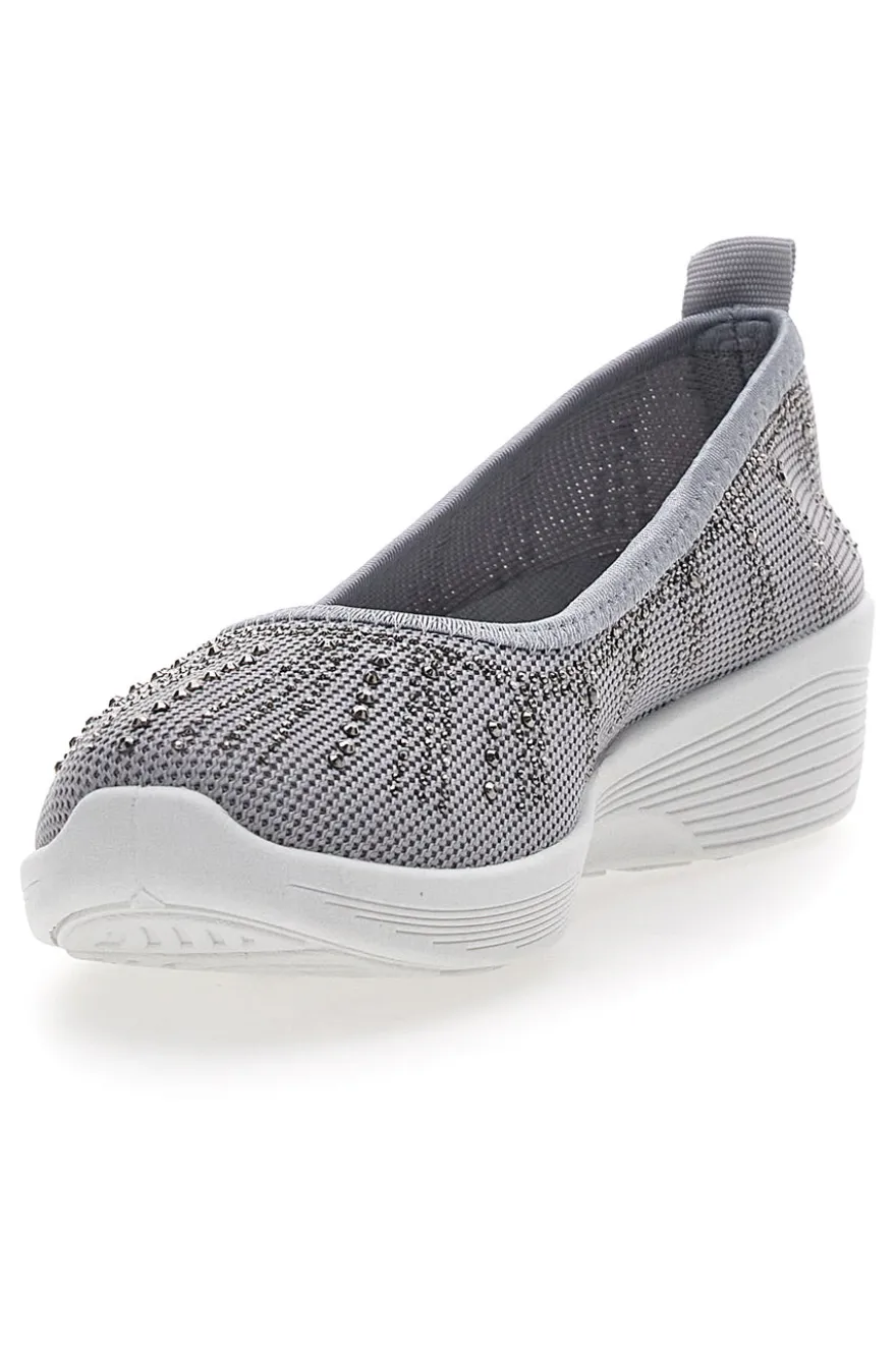 Ballerine Sportive Grigie Prima Riga 429