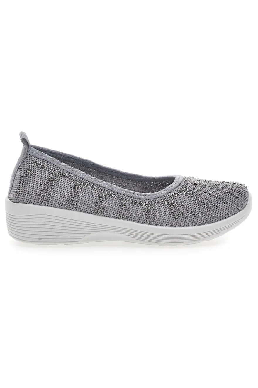 Ballerine Sportive Grigie Prima Riga 429