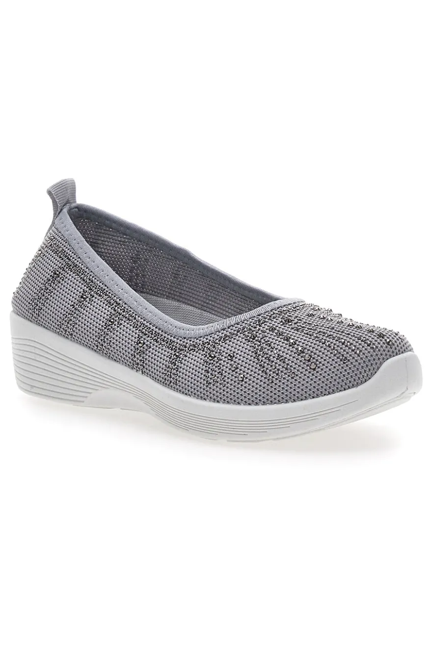 Ballerine Sportive Grigie Prima Riga 429