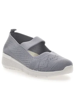 Ballerine Sportive Grigie con Cinturino Me & Me 090239