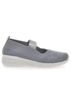 Ballerine Sportive Grigie con Cinturino Me & Me 090239