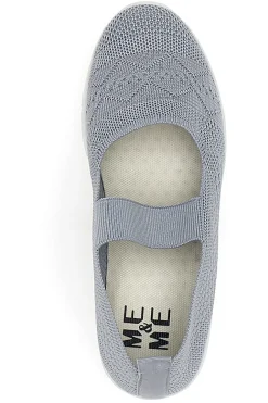 Ballerine Sportive Grigie con Cinturino Me & Me 090239