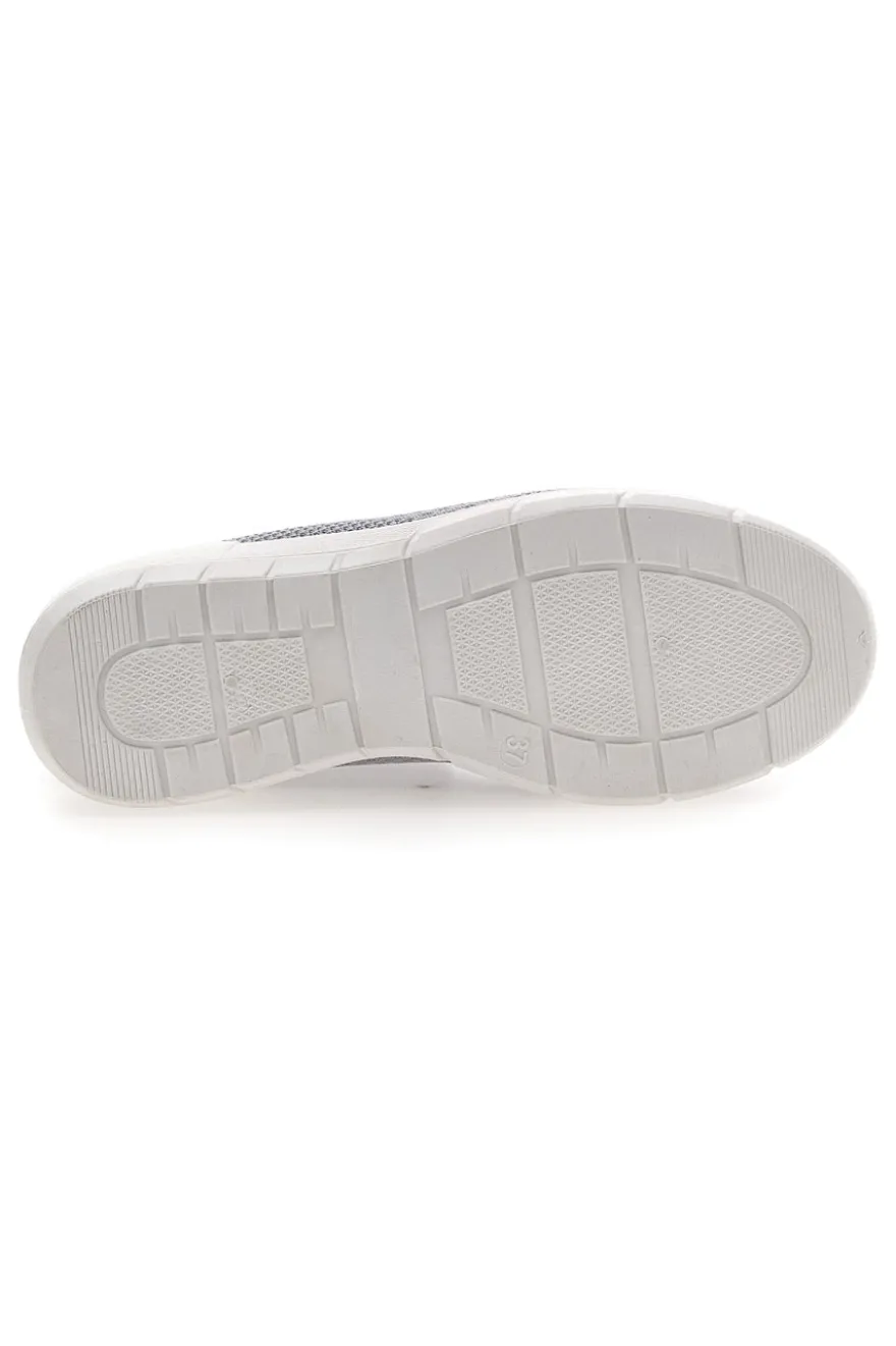 Ballerine Sportive Grigie con Cinturino Me & Me 090239