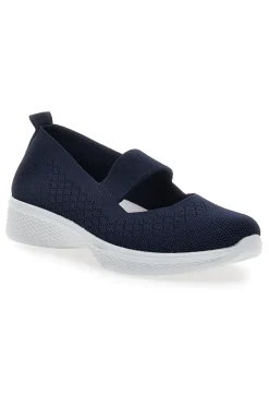 Ballerine Sportive Navy In Tessuto da Donna Prima Riga 430