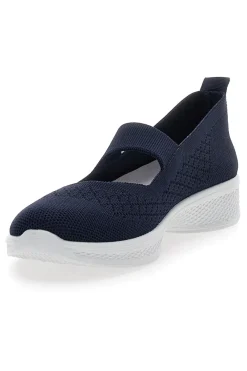 Ballerine Sportive Navy In Tessuto da Donna Prima Riga 430