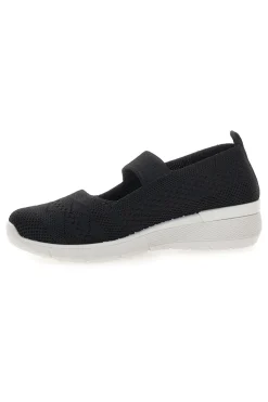 Ballerine Sportive Nere con Cinturino Me & Me 090236