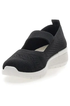 Ballerine Sportive Nere con Cinturino Me & Me 090236