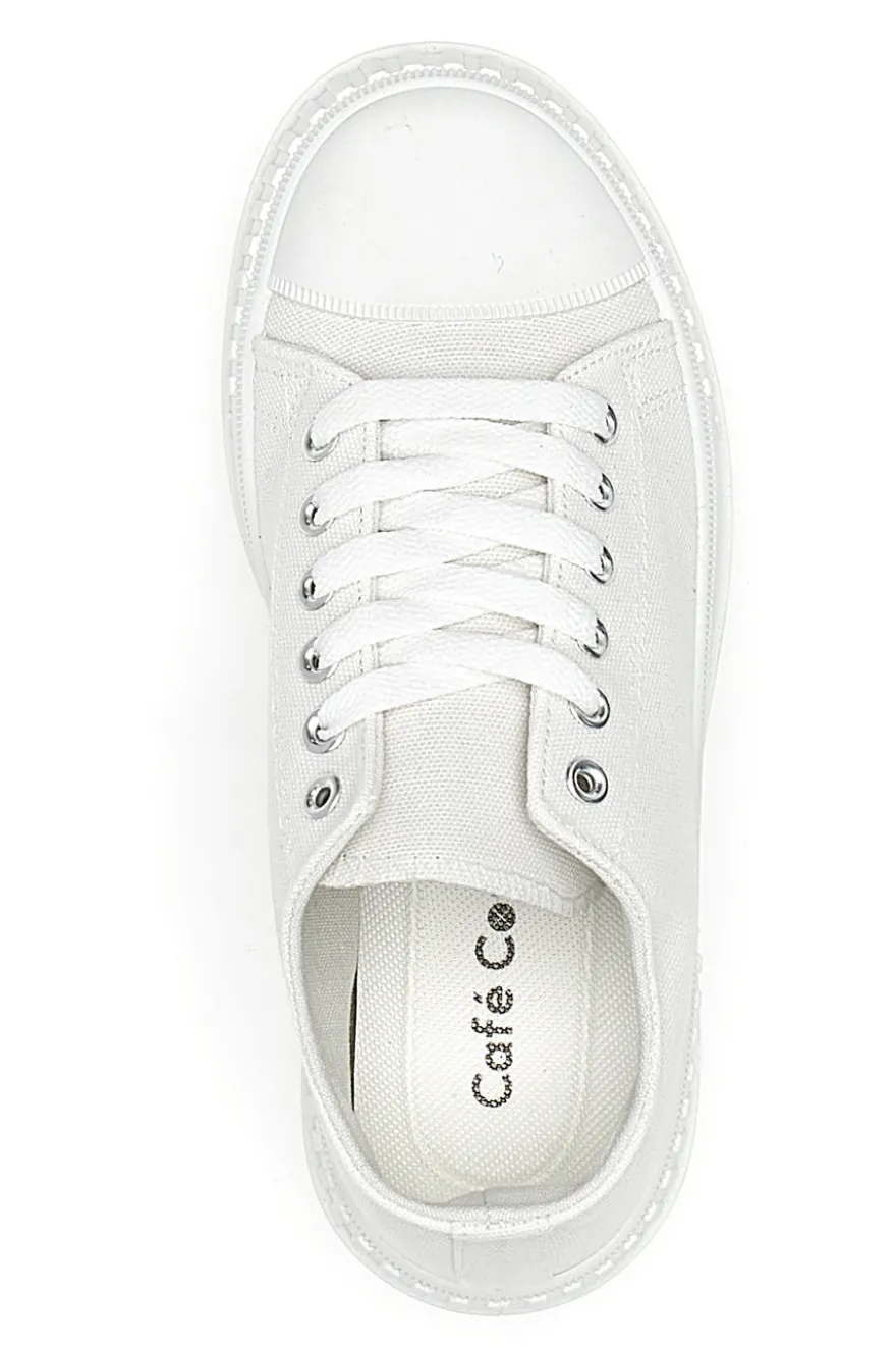 Banks Canvas-Sneaker mit Plateau-Cafè kosten 2421