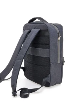 Basile grau Rucksack mit mehreren Taschen BA21PE152